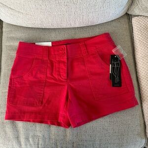 Dalia Collection Women's Red Shorts